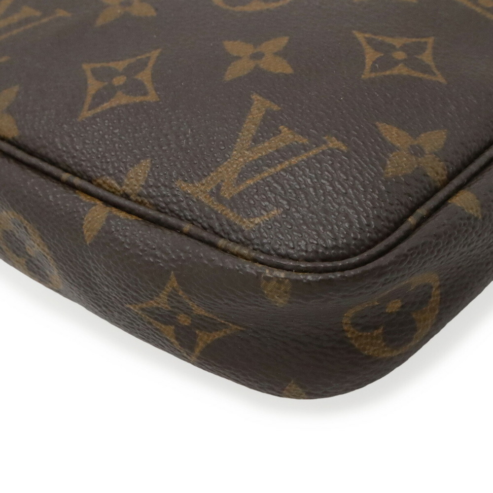 LOUIS VUITTON Brown Monogram Pochette Pouch - Picture 4 of 10